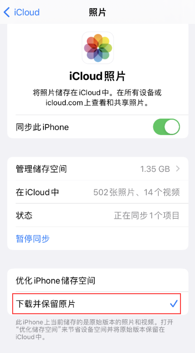 阿拉山口苹果手机维修分享iPhone 无法加载高质量照片怎么办 