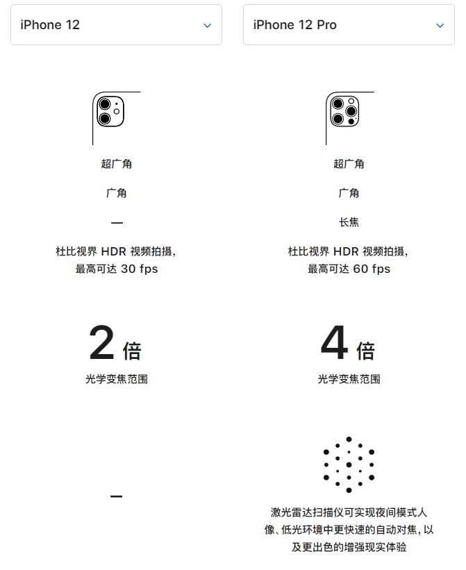 阿拉山口苹果手机维修分享苹果 iPhone 12 与 iPhone 12 Pro 选哪款 